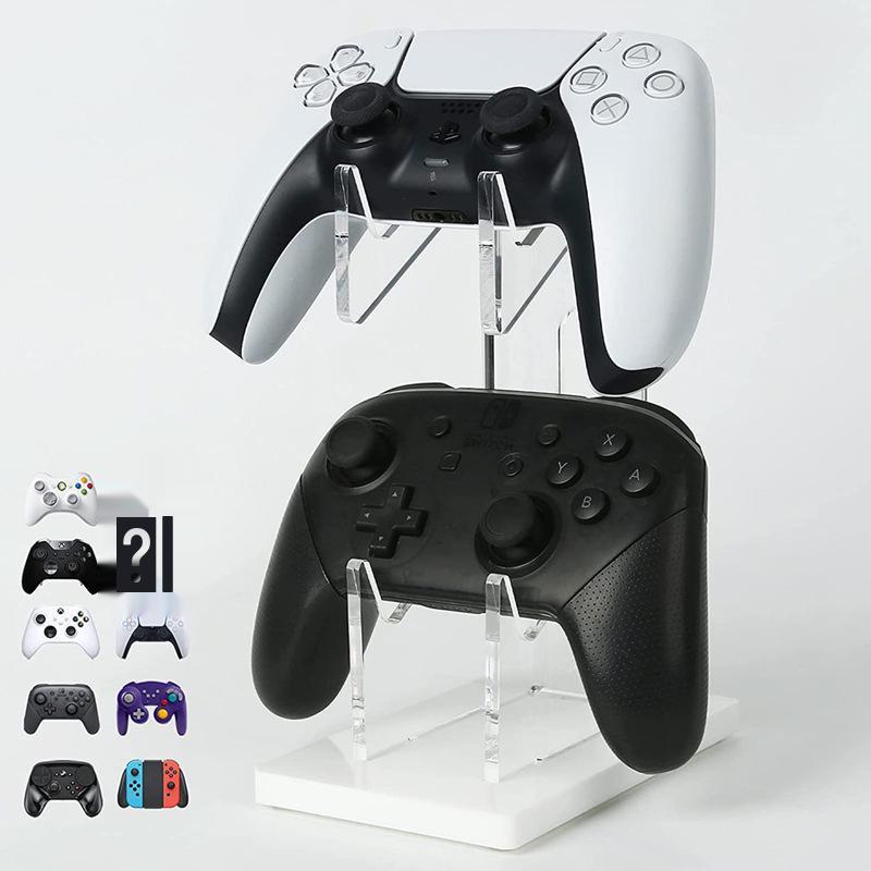 Acrylic Dual Layer Game Controller Stand for PS4/PS5 Black Base
Acrylic Dual Layer Game Controller Stand for PS4/PS5 Black Base