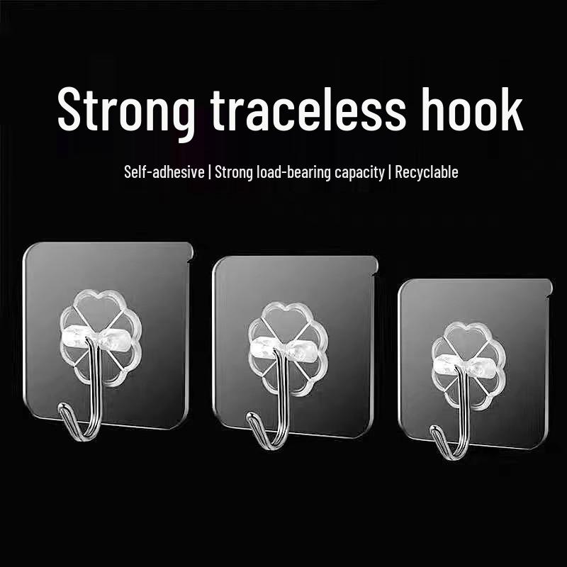 Strong Adhesive No-Drill Wall Hooks for Home & Dorm – Heavy Duty, No-Mark, Paste-on for Kitchen & Bathroom
Strong Adhesive No-Drill Wall Hooks for Home & Dorm – Heavy Duty, No-Mark, Paste-on for Kitchen & Bathroom
