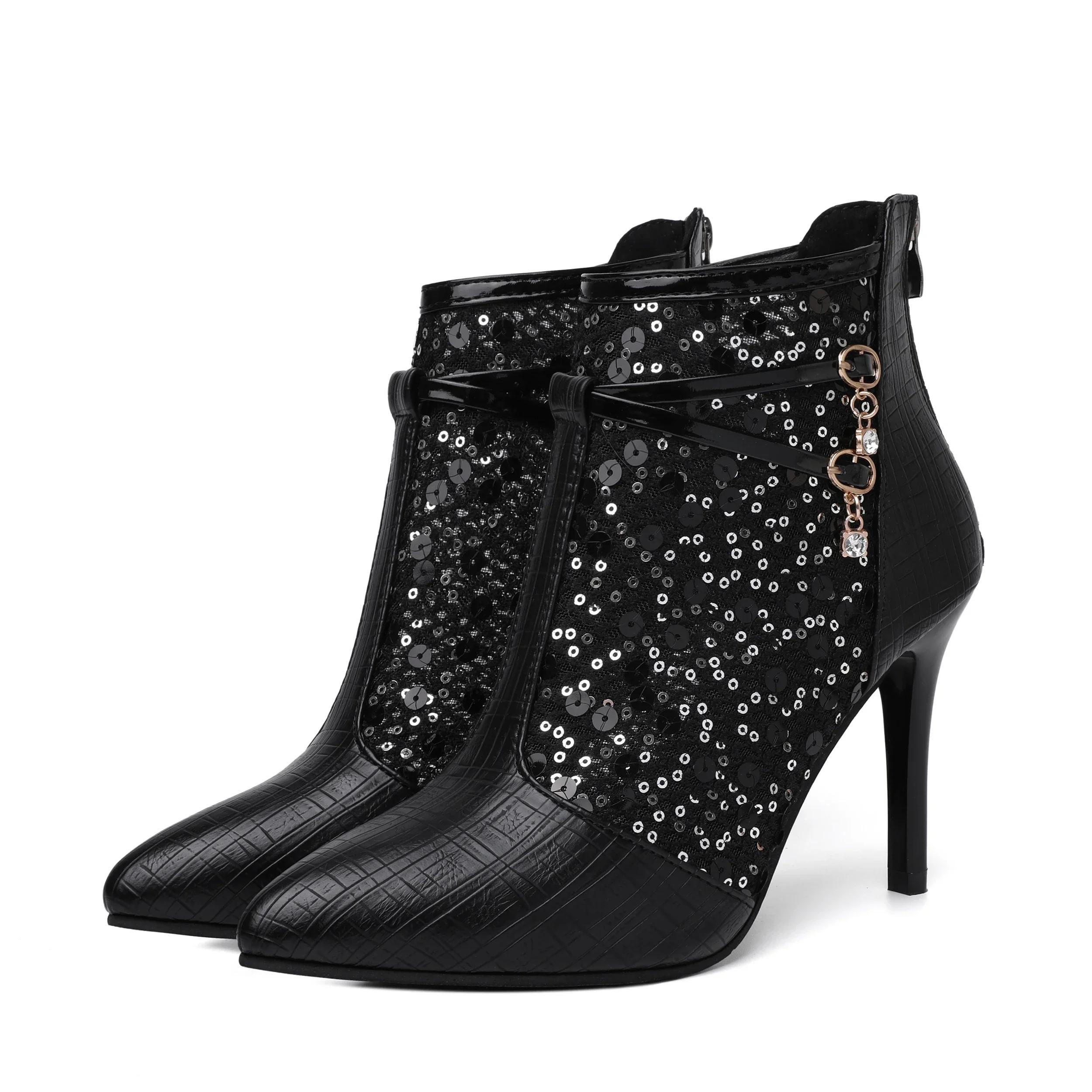 Жіночі круті чоботи Модні гострі тонкі каблуки Порожнисті круті чоботи Універсальні західні дихаючі босоніжки 2025 Нові сітчасті високі підбори 42 чорний
Жіночі круті чоботи Модні гострі тонкі каблуки Порожнисті круті чоботи Універсальні західні дихаючі босоніжки 2025 Нові сітчасті високі підбори 42 чорний