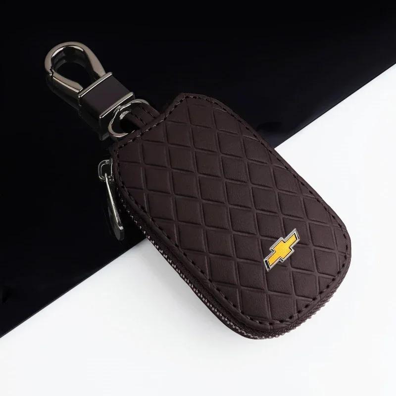 Leather Car Key Cover Keyring Stroage Case Bag for Chevrolet Aveo Sail Cruze Malibu Spark Orlando Captiva Optra Trax Silverado
Leather Car Key Cover Keyring Stroage Case Bag for Chevrolet Aveo Sail Cruze Malibu Spark Orlando Captiva Optra Trax Silverado