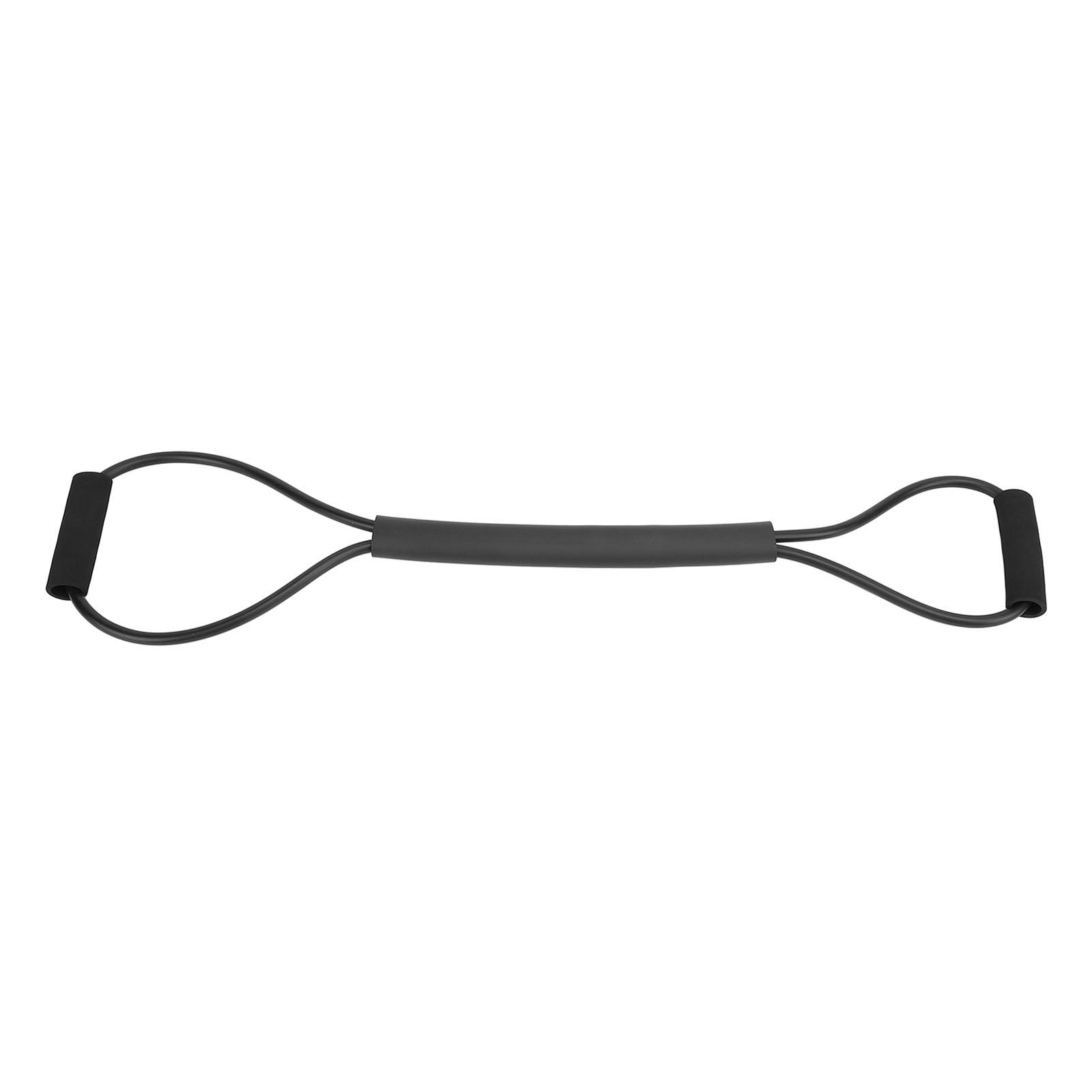 Resistance Band with Handle for Exercise Working Out Boxing Stretching Training Fitness Black 35lb
Resistance Band with Handle for Exercise Working Out Boxing Stretching Training Fitness Black 35lb
