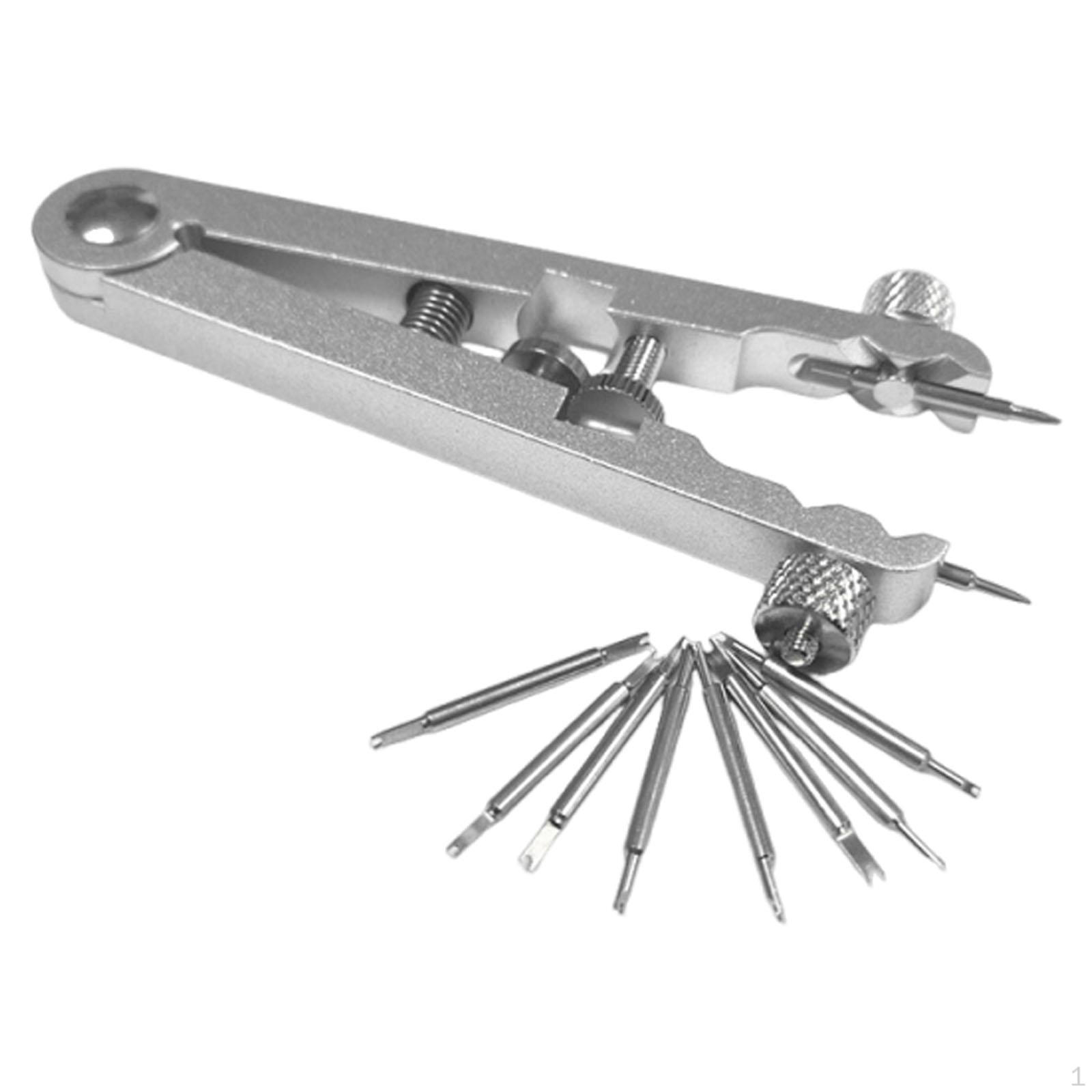 Bar Plier Tool Tweezer Strap Repair Poratble Fix Aluminum Alloy Wrist Band Removal серебряный
Bar Plier Tool Tweezer Strap Repair Poratble Fix Aluminum Alloy Wrist Band Removal серебряный