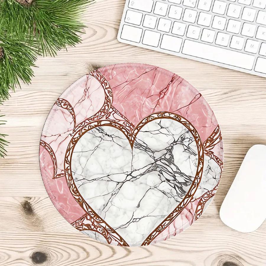 Pink Heart Spliced Marble 1pc Mouse Pad office Pad Game Console Pad Desk accessories Keyboard Mouse Pad Computer Laptop Pad 200x200x2mm
Pink Heart Spliced Marble 1pc Mouse Pad office Pad Game Console Pad Desk accessories Keyboard Mouse Pad Computer Laptop Pad 200x200x2mm