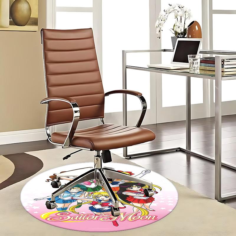 1pc Sailor Moon Anime Cartoon Design Round Carpet for Office Chair Mat, NonSlip Rug Suitable for Home Decor, Living Room, Bedroom, Game Room 80cm
1pc Sailor Moon Anime Cartoon Design Round Carpet for Office Chair Mat, NonSlip Rug Suitable for Home Decor, Living Room, Bedroom, Game Room 80cm