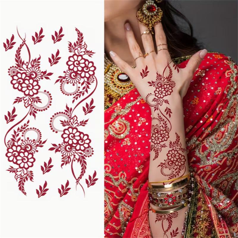 Long-Lasting Waterproof Back Party Accessories Decorative Tattoos Temporary Tattoo Stickers Arms 2 Sheets Elegant Floral Sweatproof Body Art Home 2 Sheets червоний
Long-Lasting Waterproof Back Party Accessories Decorative Tattoos Temporary Tattoo Stickers Arms 2 Sheets Elegant Floral Sweatproof Body Art Home 2 Sheets червоний