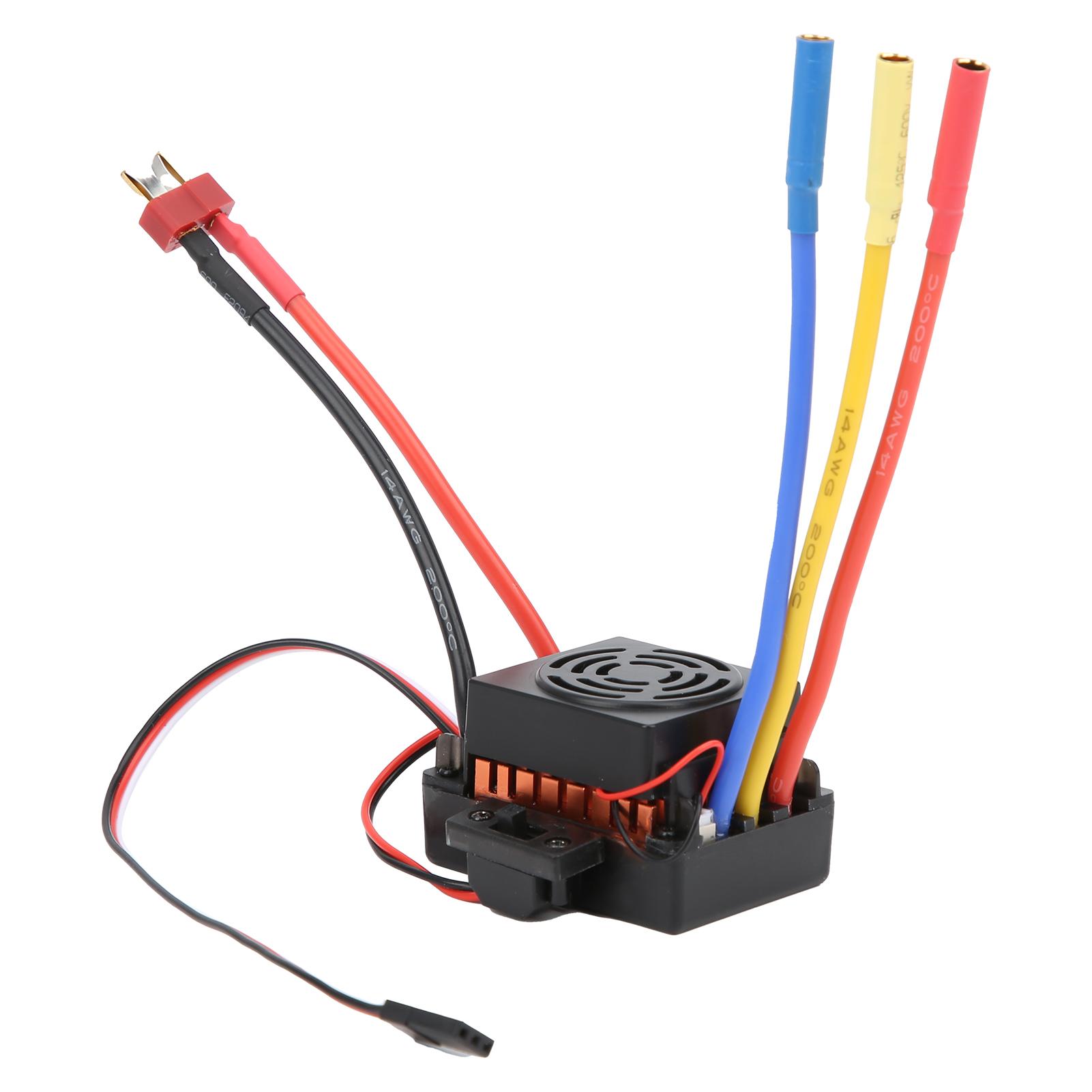 RC ESC 60A Waterproof Electronic Speed Controller Accessory Parts for 1Celsius10 RC Car Model
RC ESC 60A Waterproof Electronic Speed Controller Accessory Parts for 1Celsius10 RC Car Model