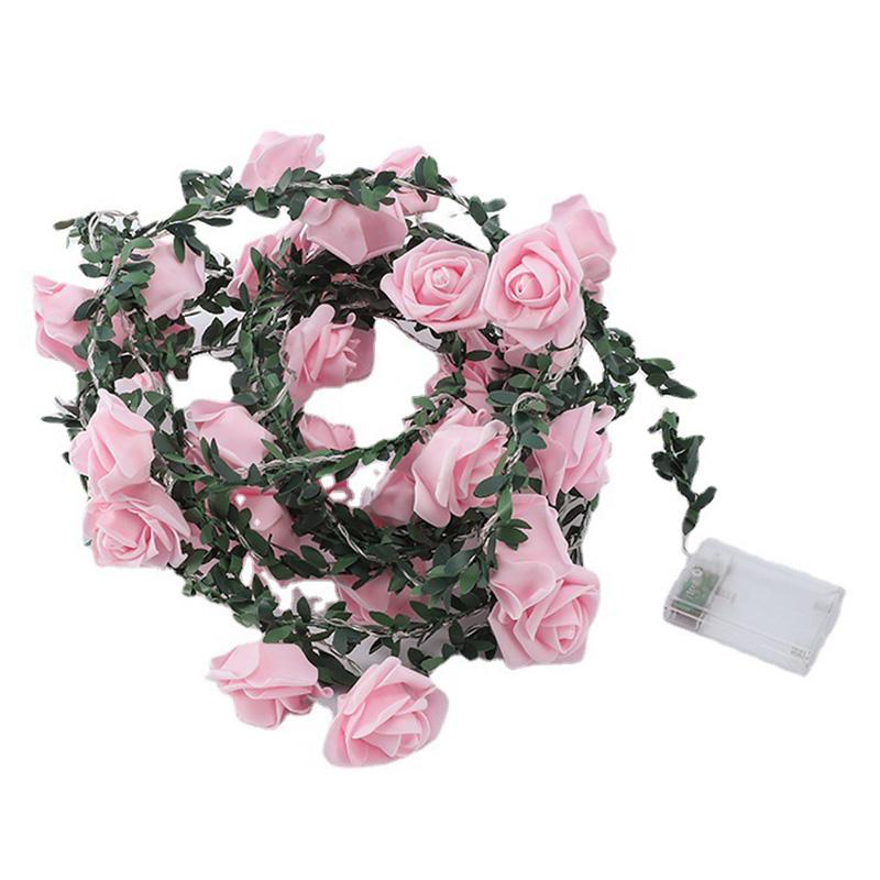 1.5m 10-LED Rose Flower String Light Romantic Festival Wedding Decorative Lamp,2A Constant Light Pink
1.5m 10-LED Rose Flower String Light Romantic Festival Wedding Decorative Lamp,2A Constant Light Pink