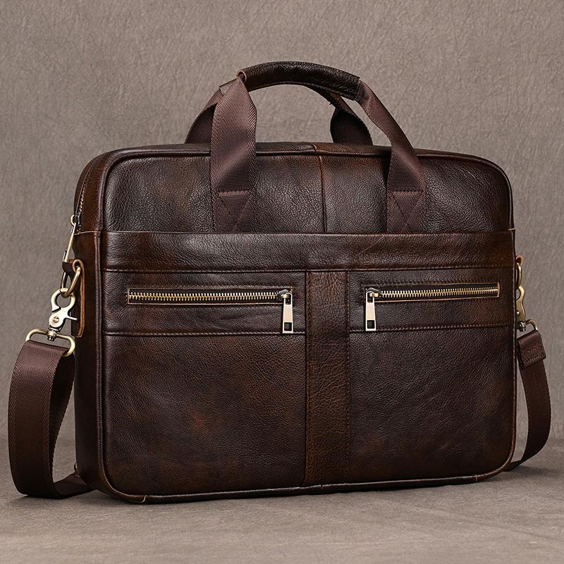 Luxury Brand Leather Men Laptop Bag 14 Inch Genuine Leather Business Bag Male Briefcases Work Tote With Strap Male Messenger Bag
Luxury Brand Leather Men Laptop Bag 14 Inch Genuine Leather Business Bag Male Briefcases Work Tote With Strap Male Messenger Bag