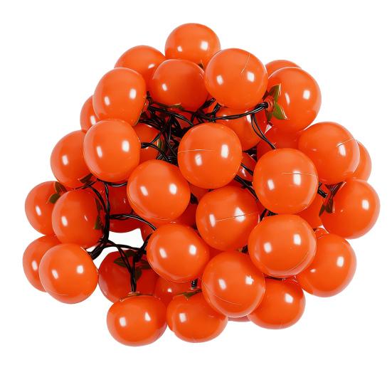 Гирлянда из хурмы Водонепроницаемая на батарейках Искусственные фруктовые огни для уличного сада Рождественская елка Декор 1.5M
Гирлянда из хурмы Водонепроницаемая на батарейках Искусственные фруктовые огни для уличного сада Рождественская елка Декор 1.5M