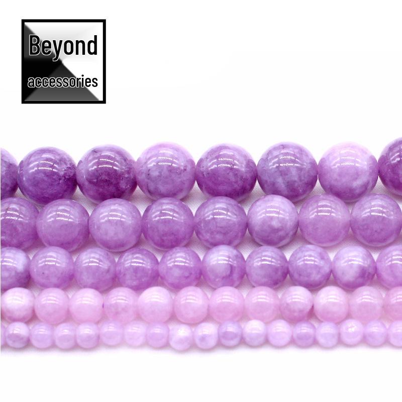 Peach Purple Chalcedony Round Beads for Handmade Jewelry: Bracelets, Earrings, and Accessories. 6mm approx. 63 beads
Peach Purple Chalcedony Round Beads for Handmade Jewelry: Bracelets, Earrings, and Accessories. 6mm approx. 63 beads