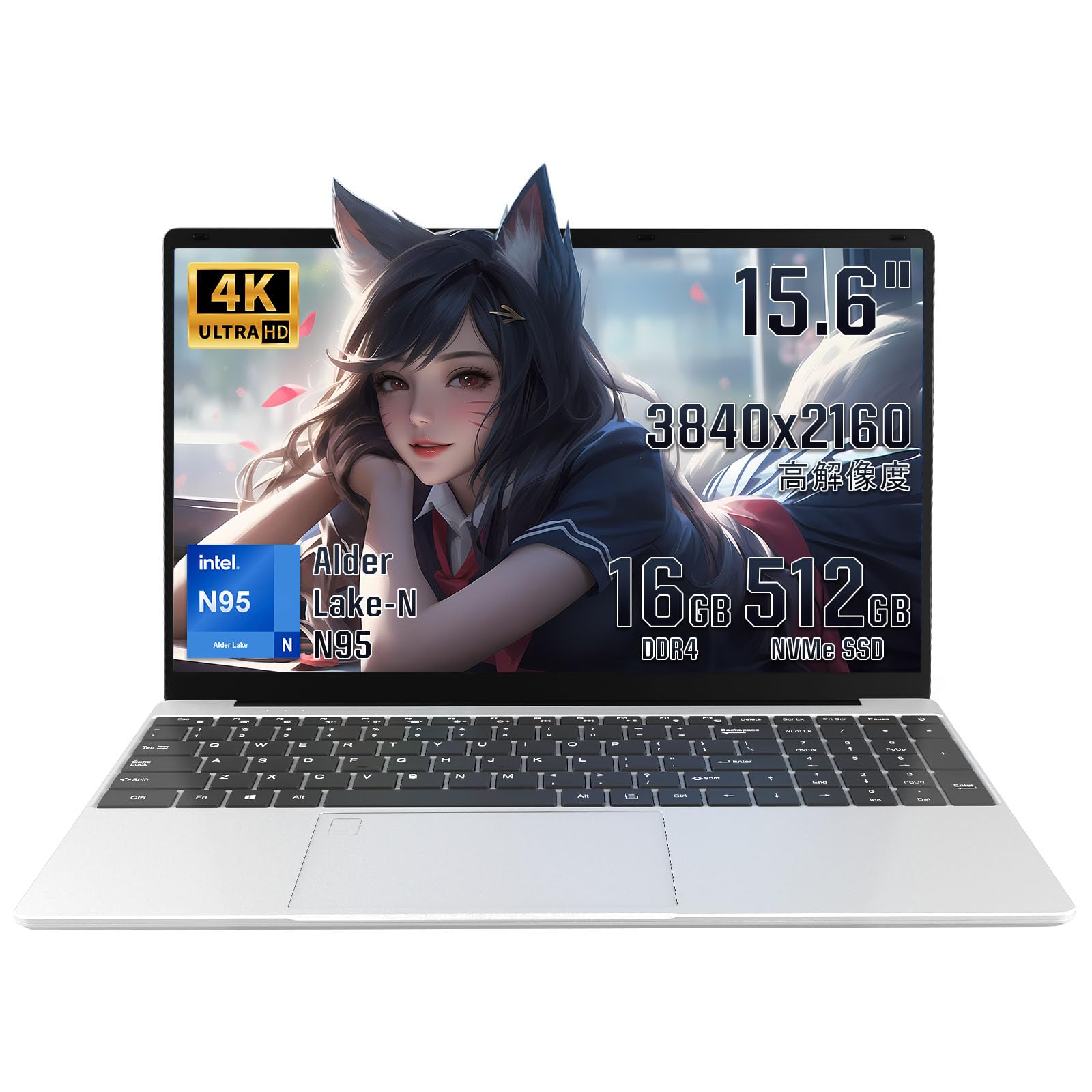 Intel N95 Thin and Lightweight Laptop with 4K LCD Windows 16GB NVMe Fingerprint and Office Ideal for and Working from Home Intel 16GB 512GB NVMe
Intel N95 Thin and Lightweight Laptop with 4K LCD Windows 16GB NVMe Fingerprint and Office Ideal for and Working from Home Intel 16GB 512GB NVMe
