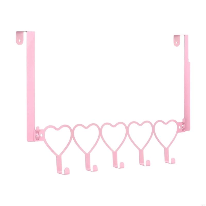 Multi Purpose Pink Metal Door Hanging Hook for Clothes Bags Towels Storage Practical Bedroom Bathroom Hanger
Multi Purpose Pink Metal Door Hanging Hook for Clothes Bags Towels Storage Practical Bedroom Bathroom Hanger