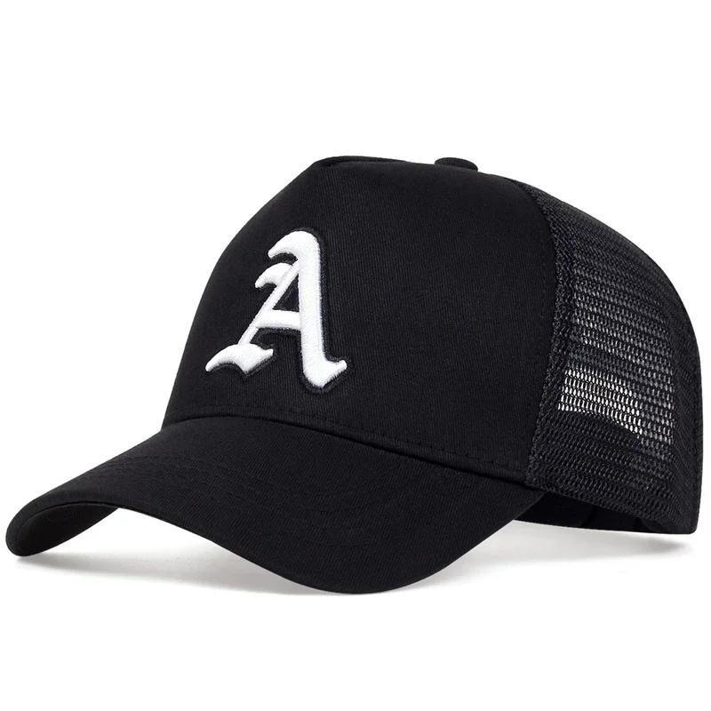 Unisex Gothic Letter A Embroidery Baseball Net Caps Spring Summer Outdoor Adjustable Casual Hats Dad Hat Sunscreen Hat чорний білий колір
Unisex Gothic Letter A Embroidery Baseball Net Caps Spring Summer Outdoor Adjustable Casual Hats Dad Hat Sunscreen Hat чорний білий колір