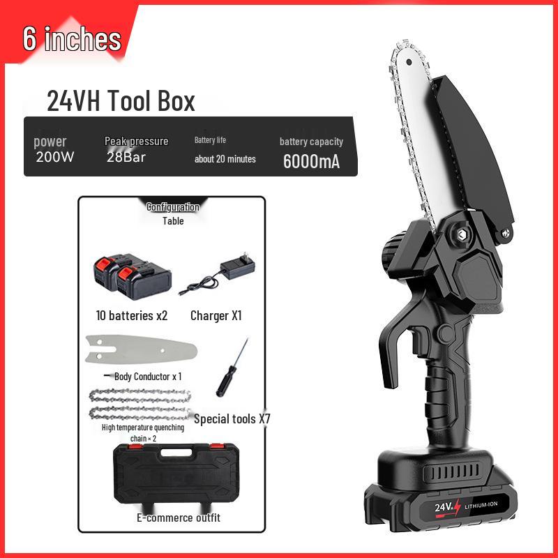 Компактная аккумуляторная электропила в европейско-американском стиле для удобной обрезки и бытового использования
Компактная аккумуляторная электропила в европейско-американском стиле для удобной обрезки и бытового использования