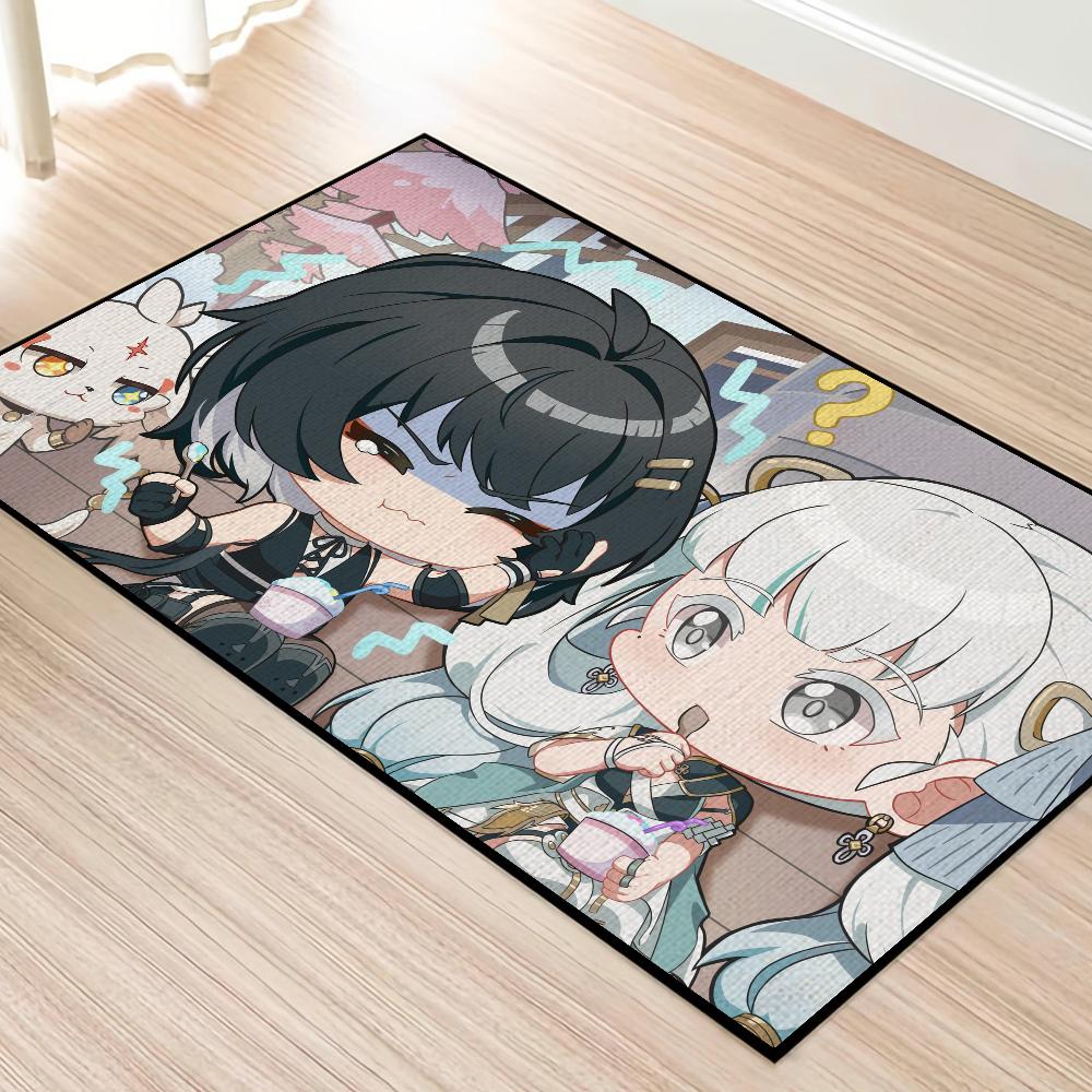 Door Mat Wuthering For Q Game Bedroom Decoration Kitchen version Waves Bath Carpet House Super Absorbent Rug Foot Non-slip SJR40x60CM
Door Mat Wuthering For Q Game Bedroom Decoration Kitchen version Waves Bath Carpet House Super Absorbent Rug Foot Non-slip SJR40x60CM