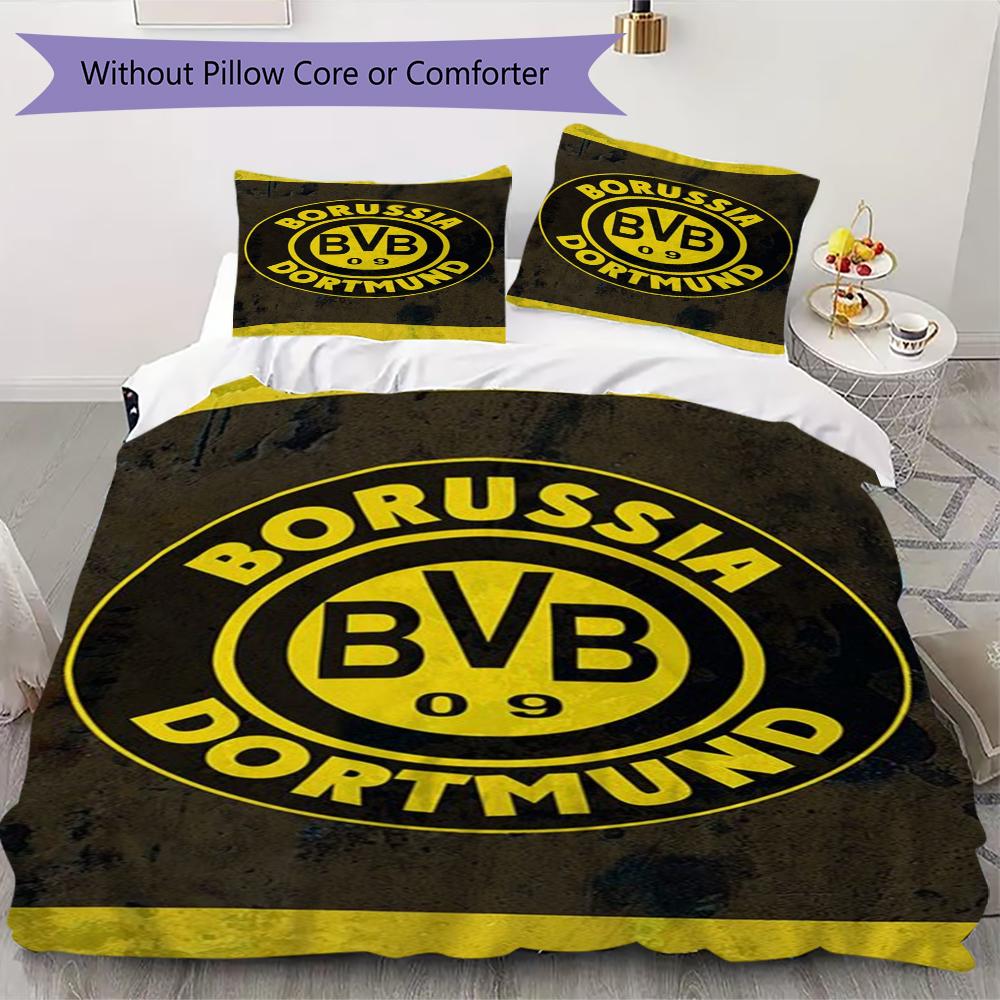 Dortmund Pattern Bedding uilt Set uilt Cover Pillowcase Home Decoration Birthday Gift (1 * duvet cover + 2 * pillowcase without core)28 135x200cm
Dortmund Pattern Bedding uilt Set uilt Cover Pillowcase Home Decoration Birthday Gift (1 * duvet cover + 2 * pillowcase without core)28 135x200cm