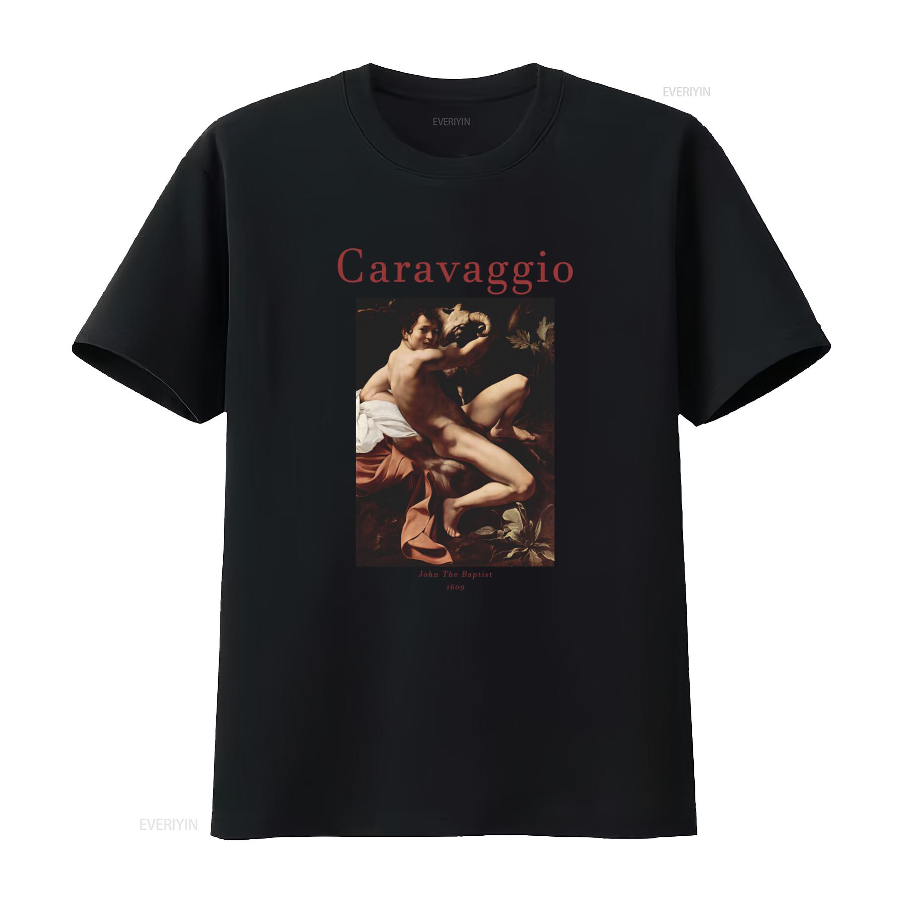 John The Baptist Caravaggio T Shirt Premium Quality Baroque Art Print vintage Washed Versatile Comfortable Unisex 4XL
John The Baptist Caravaggio T Shirt Premium Quality Baroque Art Print vintage Washed Versatile Comfortable Unisex 4XL