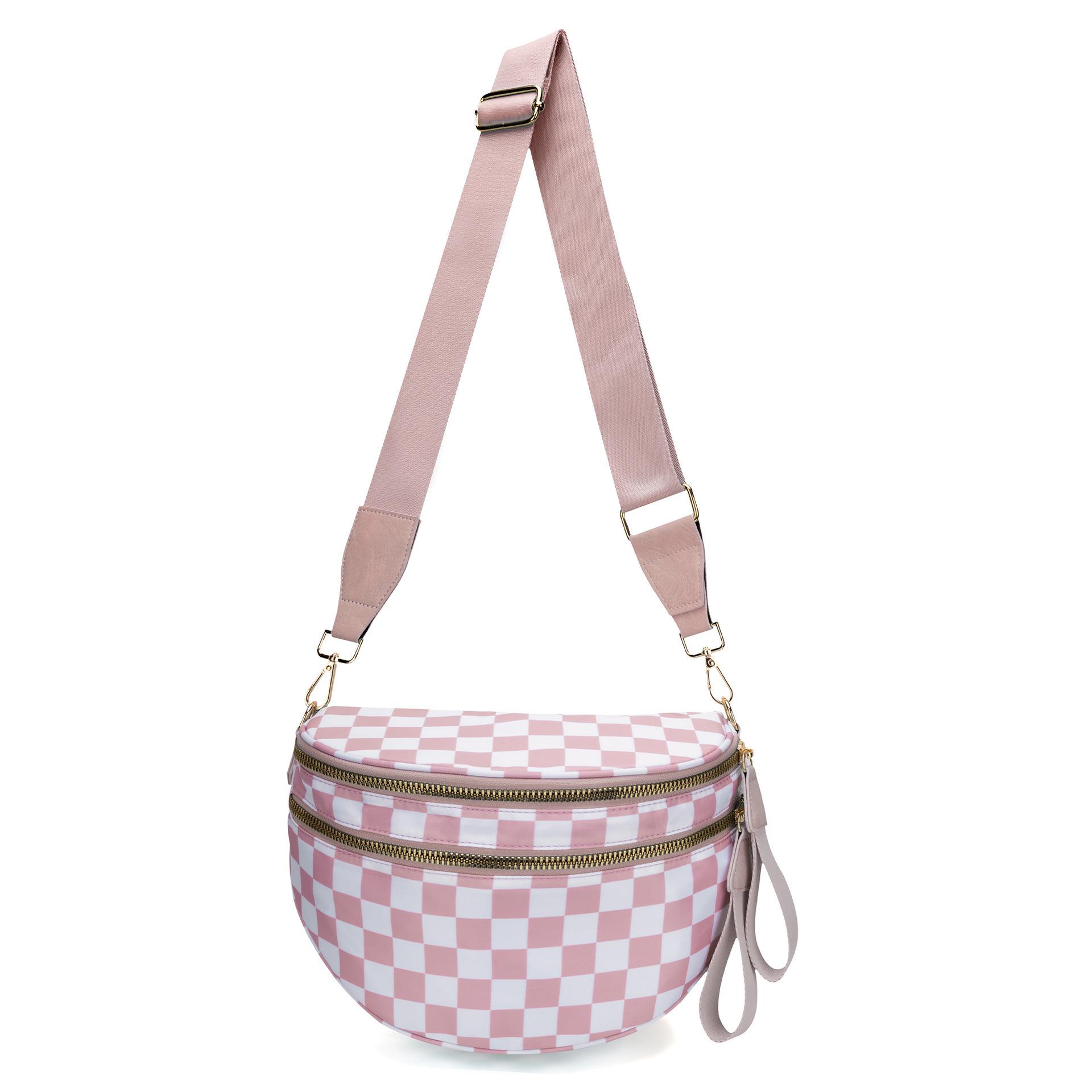 Women s shoulder bag fashionable large-capacity crossbody bag Oxford checkered sports shell bag
Women s shoulder bag fashionable large-capacity crossbody bag Oxford checkered sports shell bag