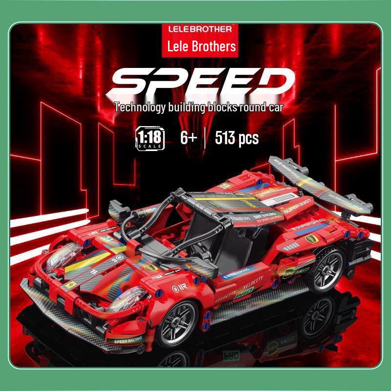 Инерционная машина, совместимая с Lego, Lele Brothers: Развивающая игрушка-конструктор для мальчиков (Модель 9055)
Инерционная машина, совместимая с Lego, Lele Brothers: Развивающая игрушка-конструктор для мальчиков (Модель 9055)