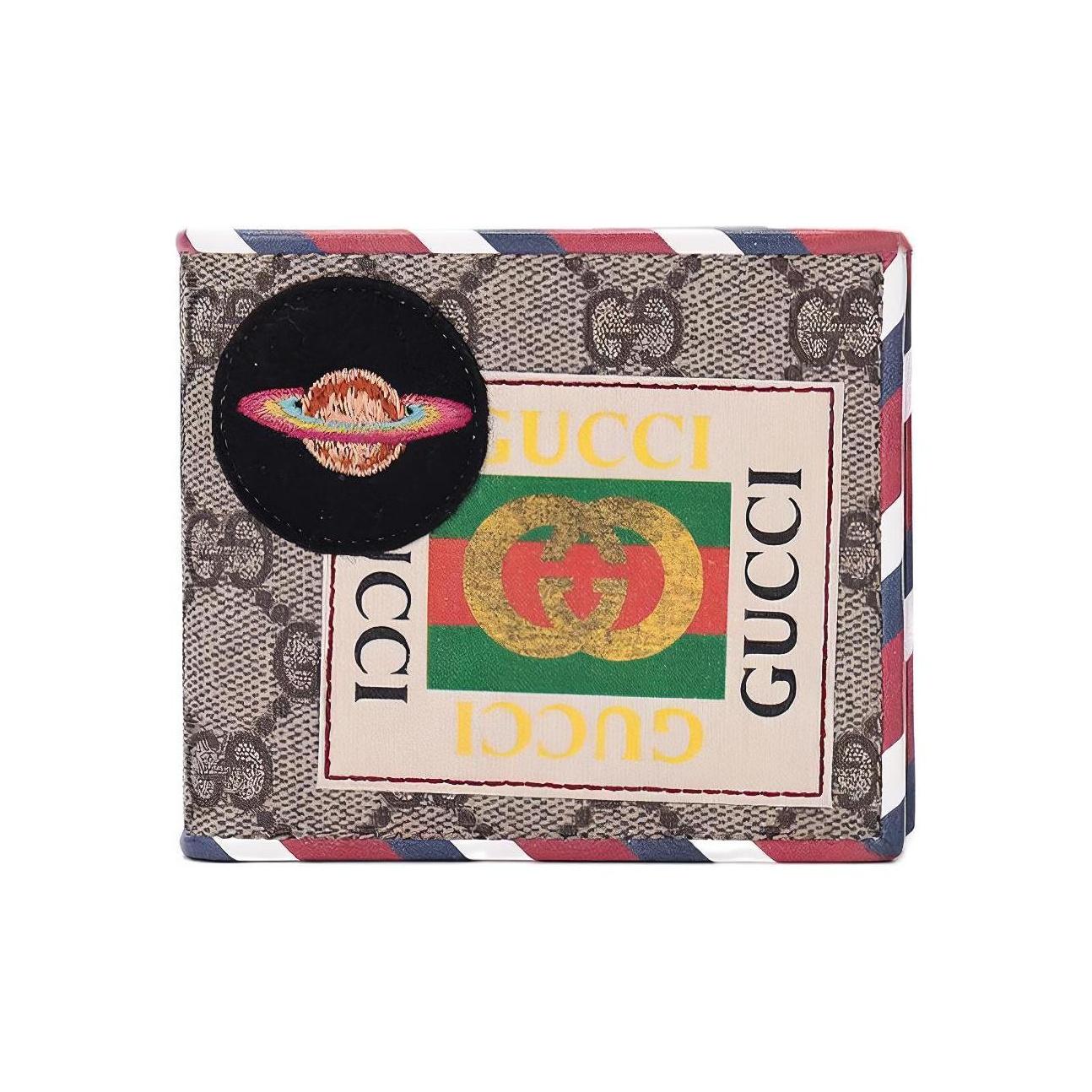 Gucci Embroidered Color Block Striped Trim Short Double Fold Canvas And Leather Wallet Men wallet Ebony Multicolor 473905-K9GQT-8899 Gift Set(Basic Set+Box+Shopping Bag)
Gucci Embroidered Color Block Striped Trim Short Double Fold Canvas And Leather Wallet Men wallet Ebony Multicolor 473905-K9GQT-8899 Gift Set(Basic Set+Box+Shopping Bag)