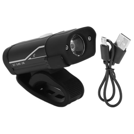 Bike Headlight Aluminum Alloy 5 Levels Black Front Bike Lights with Data Cable for Camping Hiking Night Riding
Bike Headlight Aluminum Alloy 5 Levels Black Front Bike Lights with Data Cable for Camping Hiking Night Riding