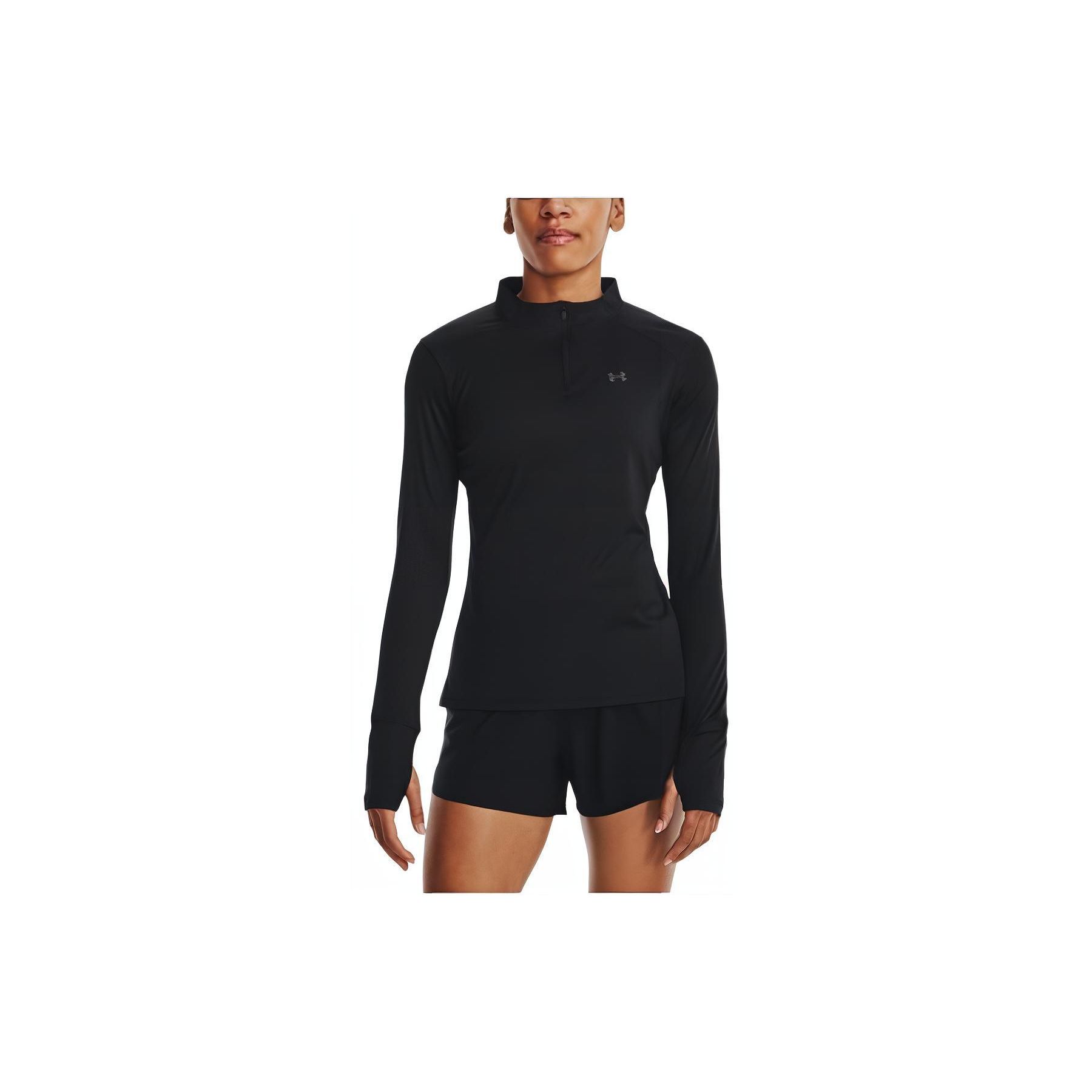 Under Armour Iso-Chill Series Solid Color 1/4 Zip Running Sports Long Sleeve Raglan T-Shirt Women tops Black 1378707-001 XS
Under Armour Iso-Chill Series Solid Color 1/4 Zip Running Sports Long Sleeve Raglan T-Shirt Women tops Black 1378707-001 XS