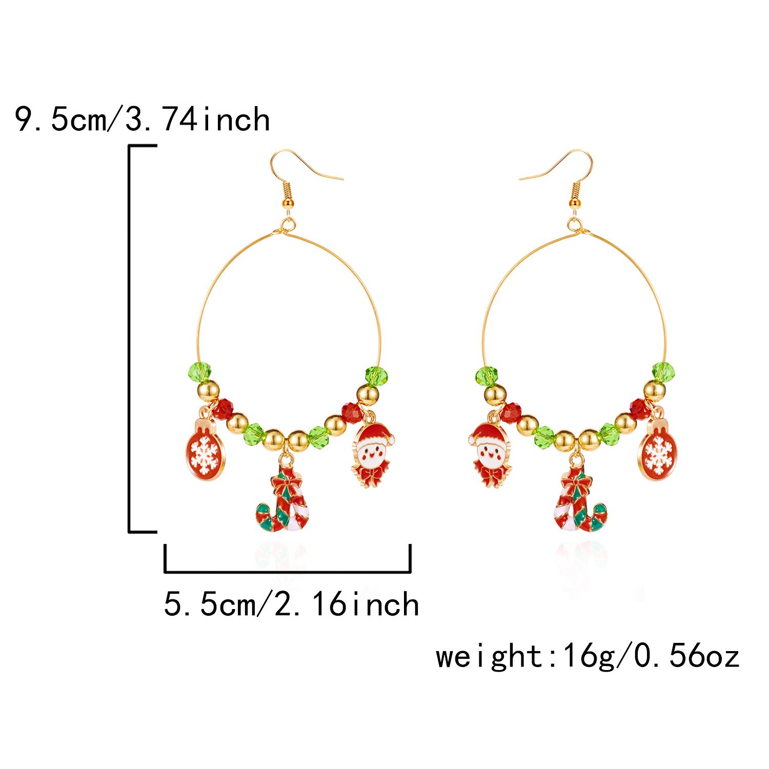 Shiny Christmas Earrings Drop Hoop For Women Santa Claus Xmas Tree Snowman Elk Snowflake Long Tassel Dangle Earrings Party Gift
Shiny Christmas Earrings Drop Hoop For Women Santa Claus Xmas Tree Snowman Elk Snowflake Long Tassel Dangle Earrings Party Gift