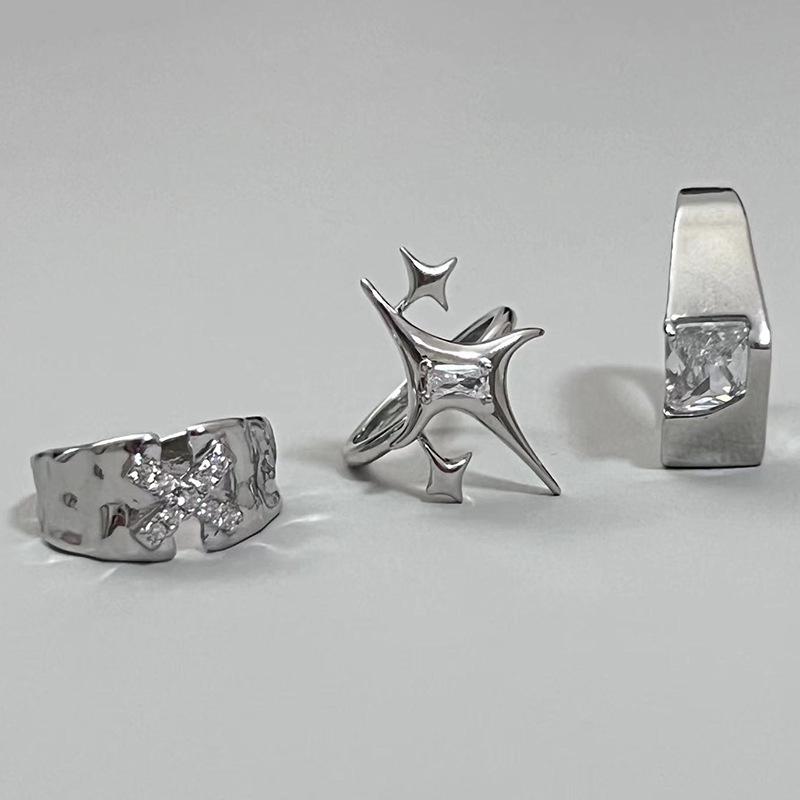 Irregular Cross Star Open Ring for Women Men Punk Gothic Adjustable Couple Jewelry Gift
Irregular Cross Star Open Ring for Women Men Punk Gothic Adjustable Couple Jewelry Gift