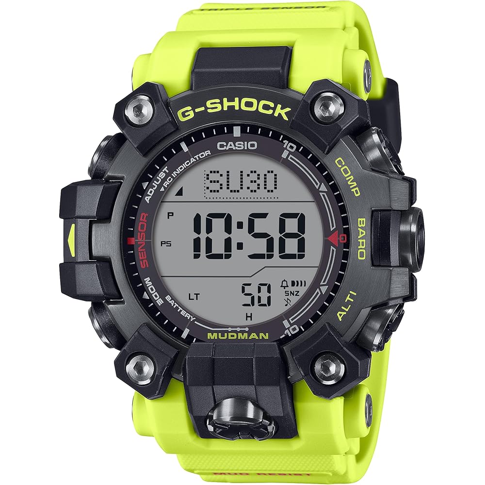 Casio G-Shock Master of G Mudman GW9500MRY-1A9 Solar Power Triple Sensor 200m Waterproof Rescue Yellow Watch
Casio G-Shock Master of G Mudman GW9500MRY-1A9 Solar Power Triple Sensor 200m Waterproof Rescue Yellow Watch
