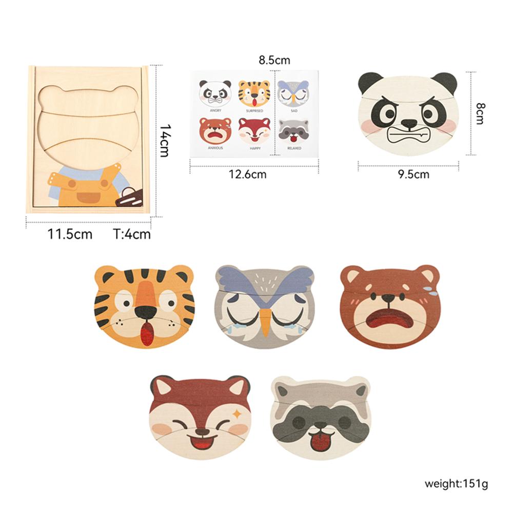 3D Wooden Jigsaw Puzzles for Children Cartoon Animal Hand eye coordination game Baby Educational Puzzles Toy Baby puzzle gift
3D Wooden Jigsaw Puzzles for Children Cartoon Animal Hand eye coordination game Baby Educational Puzzles Toy Baby puzzle gift
