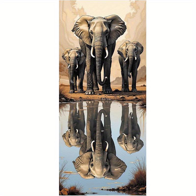 Beach Towel Elephant Art Pattern Sun Protection Windproof Suitable for Swimming Pool Camping Travel Blanket W40*H60(CM)
Beach Towel Elephant Art Pattern Sun Protection Windproof Suitable for Swimming Pool Camping Travel Blanket W40*H60(CM)