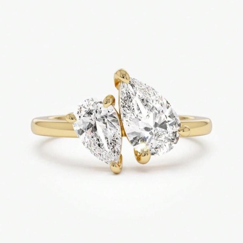 925 Sterling Silver Sparkling Water Drop Interweaving Dazzling Clear Pear CZ Finger Rings For Women Gift Wedding Fine Jewelry 9
925 Sterling Silver Sparkling Water Drop Interweaving Dazzling Clear Pear CZ Finger Rings For Women Gift Wedding Fine Jewelry 9