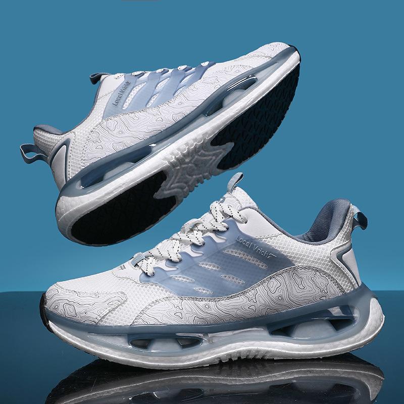 Trendy Men s Breathable Casual Running Shoes with Soft Soles Comfortable Soft and Elastic Popcorn Sole Suitable As Couple s Sports Shoes 35 синий
Trendy Men s Breathable Casual Running Shoes with Soft Soles Comfortable Soft and Elastic Popcorn Sole Suitable As Couple s Sports Shoes 35 синий