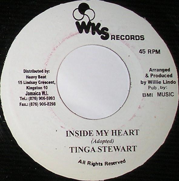 7-дюймовая пластинка TINGA STEWART - Inside My Heart NONE WKS Records Ямайка Регги, Ска и Даб Б/У
7-дюймовая пластинка TINGA STEWART - Inside My Heart NONE WKS Records Ямайка Регги, Ска и Даб Б/У