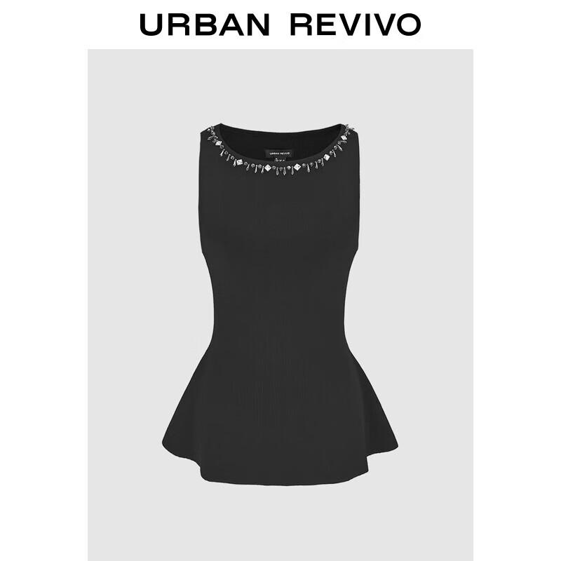 UR Женский элегантный вязаный топ без рукавов со стразами S
UR Женский элегантный вязаный топ без рукавов со стразами S