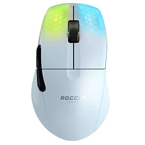ROCCAT Kone Pro Air Gaming PC Wireless Mouse, Bluetooth Ergonomic Performance Computer Mouse with 19K DPI Optical Sensor, AIMO RGB Lighting & Aluminum
ROCCAT Kone Pro Air Gaming PC Wireless Mouse, Bluetooth Ergonomic Performance Computer Mouse with 19K DPI Optical Sensor, AIMO RGB Lighting & Aluminum