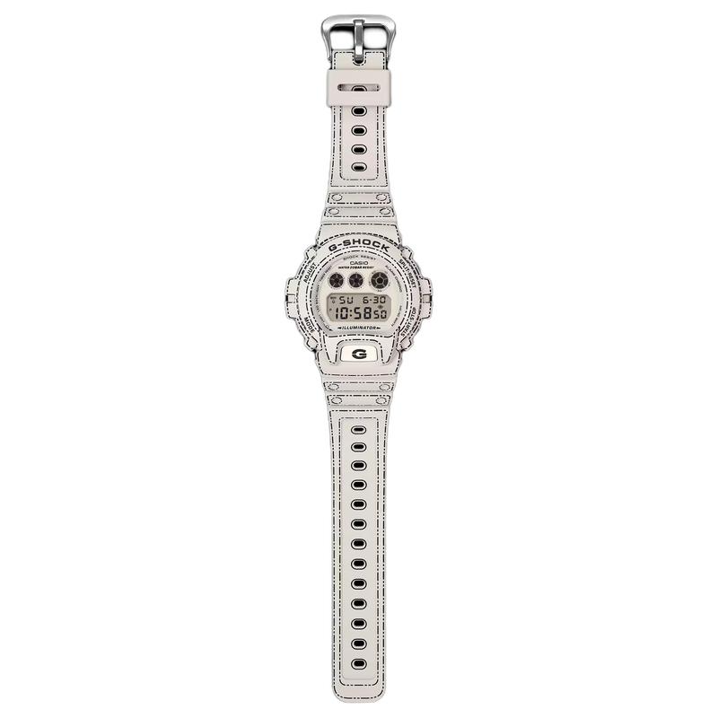 CASIO 6900 series 200 meters waterproof timer Quartz resin strap men s watch white dial DW-6900RGM-5JR белый
CASIO 6900 series 200 meters waterproof timer Quartz resin strap men s watch white dial DW-6900RGM-5JR белый