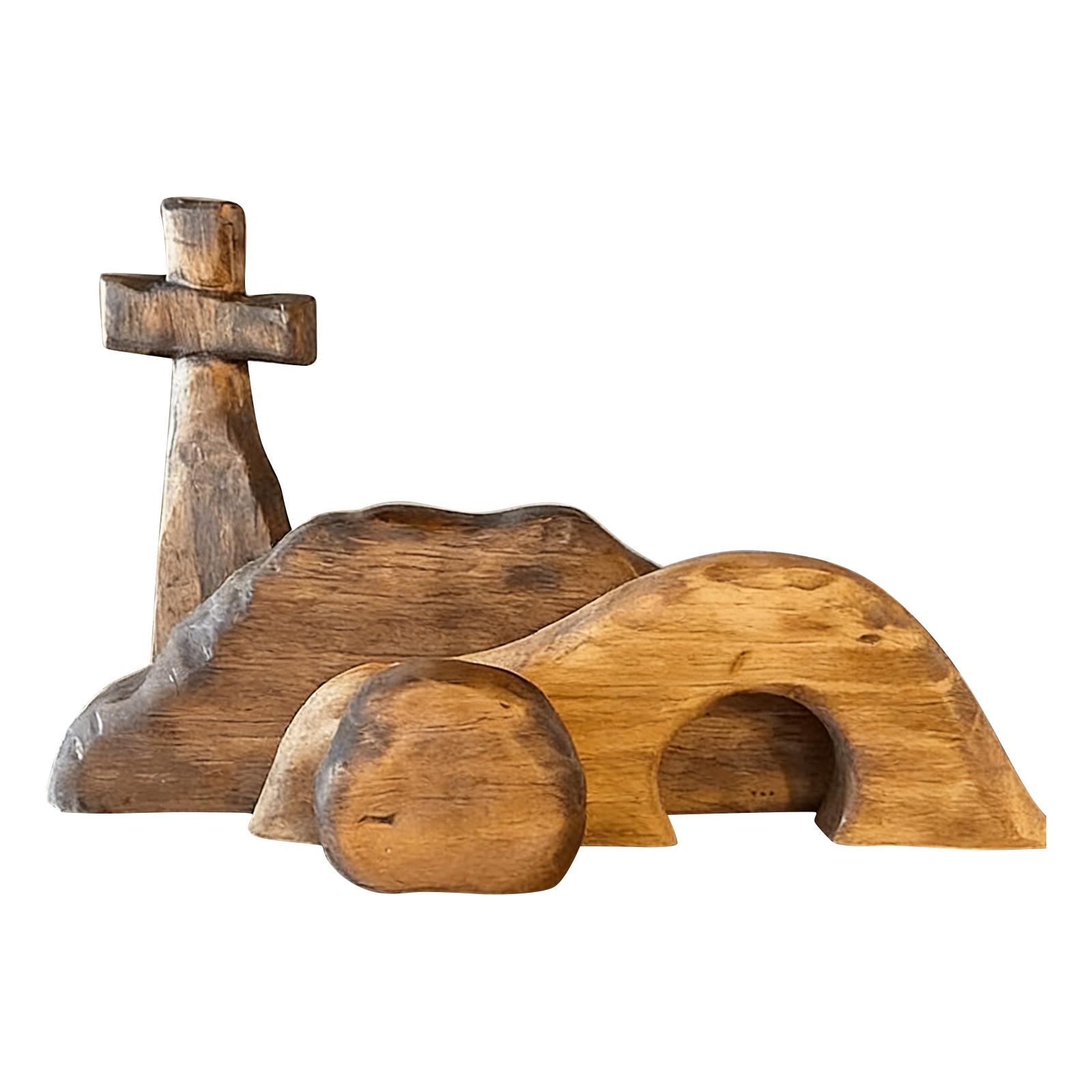 The Empty Tomb Easter Scene, Cross Decorations, Wooden Nativity Set, Decorations Religious Tomb Easter Kit Display For Home Seven-piece Set One Size
The Empty Tomb Easter Scene, Cross Decorations, Wooden Nativity Set, Decorations Religious Tomb Easter Kit Display For Home Seven-piece Set One Size