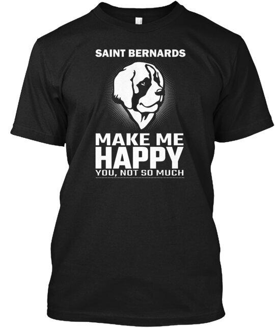 Saint Bernards Make Me Happy T-Shirt Made In the USA Size S To 5XL Unisex T-Shirt - Men s Summer Cotton Graphic Tee 5XL різнокольоровий
Saint Bernards Make Me Happy T-Shirt Made In the USA Size S To 5XL Unisex T-Shirt - Men s Summer Cotton Graphic Tee 5XL різнокольоровий