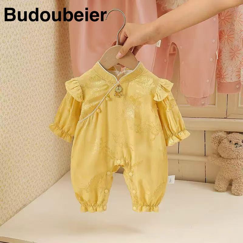 Uk 2025 New Stylish Chinese-Style Baby Romper for Girls, Outdoor Jumpsuit for Baby Girls Yellow 90
Uk 2025 New Stylish Chinese-Style Baby Romper for Girls, Outdoor Jumpsuit for Baby Girls Yellow 90