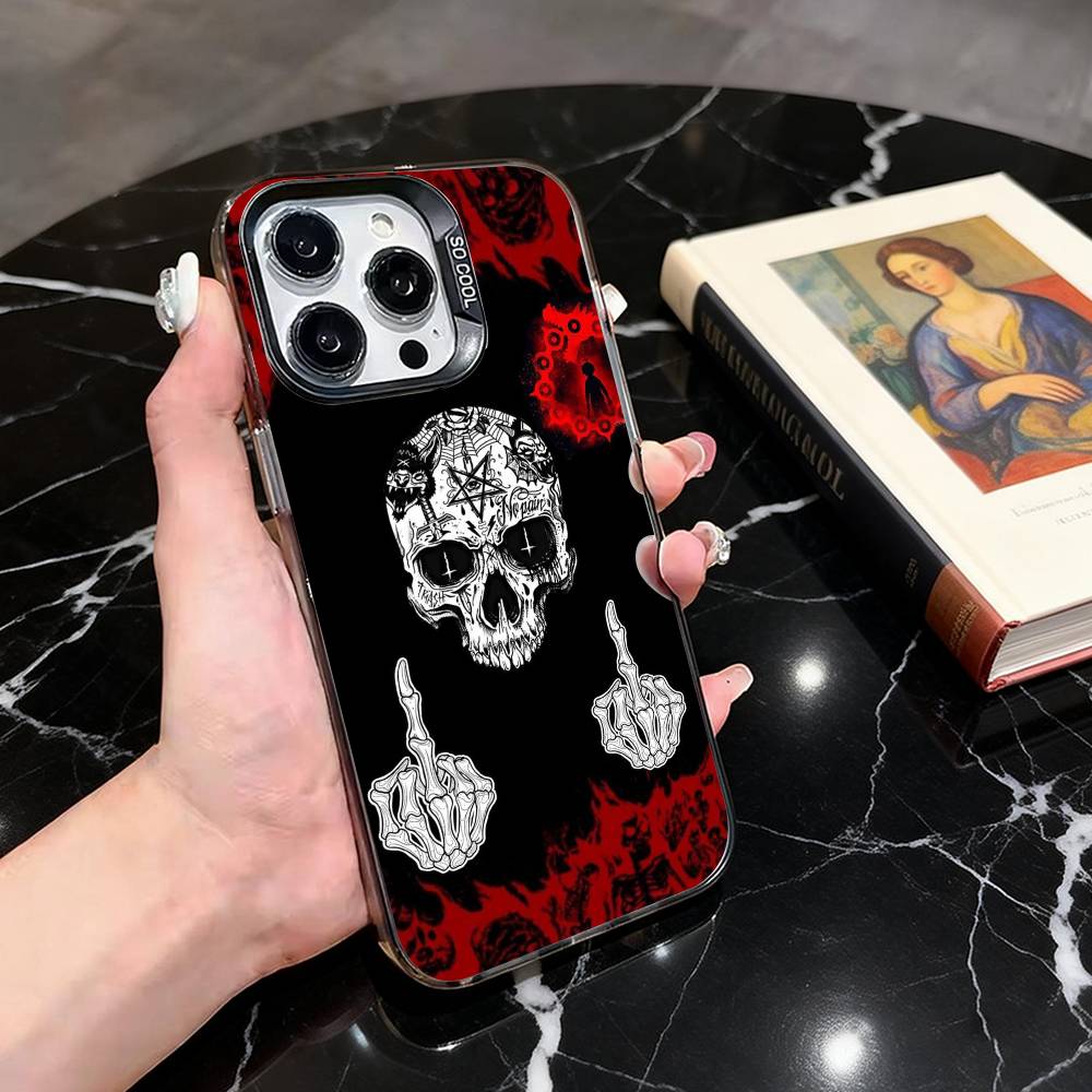 Hype Skull Phone Case For iPhone 17,16,15,14,13,12,11 Plus,Pro Max,XS,Colorful Silver Phone case Funda Cover iPhone14ProMax
Hype Skull Phone Case For iPhone 17,16,15,14,13,12,11 Plus,Pro Max,XS,Colorful Silver Phone case Funda Cover iPhone14ProMax