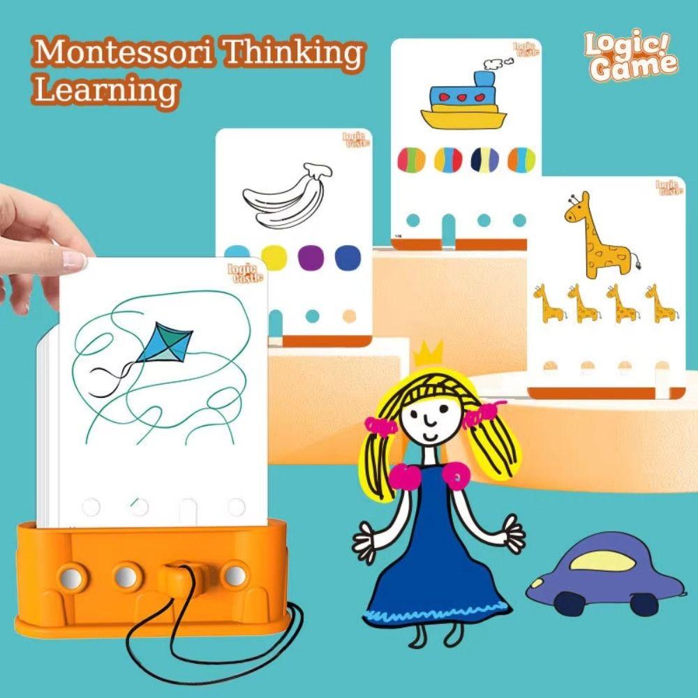 Montessori Logic Key Thinking Training Early Educational Key Thinking Puzzle Toy Kids Style 1
Montessori Logic Key Thinking Training Early Educational Key Thinking Puzzle Toy Kids Style 1