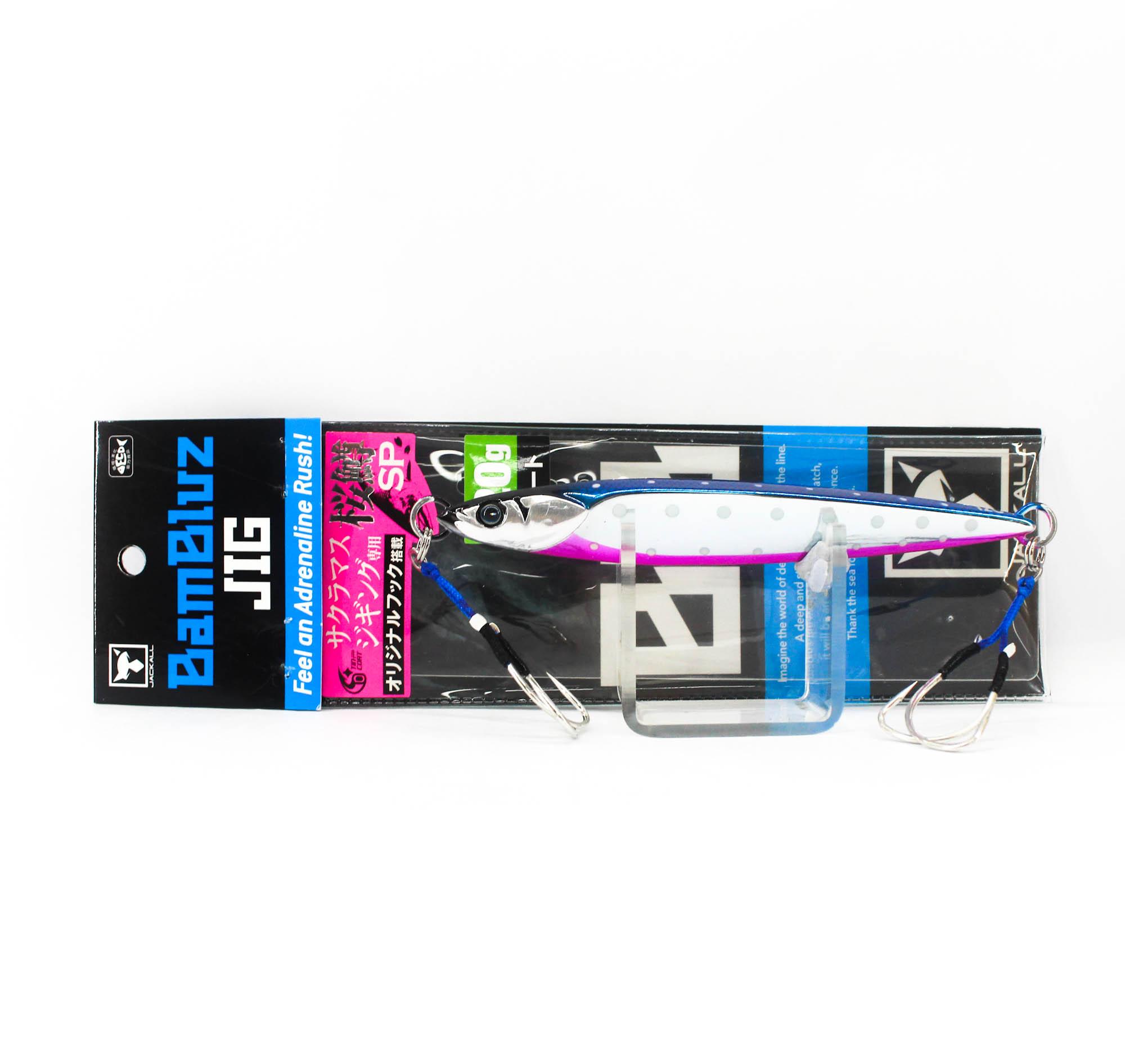 Jackall Металлическая джиг-приманка Bambluz Short 120 грамм Sakura Blue Pink Светящаяся точка (2544)
Jackall Металлическая джиг-приманка Bambluz Short 120 грамм Sakura Blue Pink Светящаяся точка (2544)
