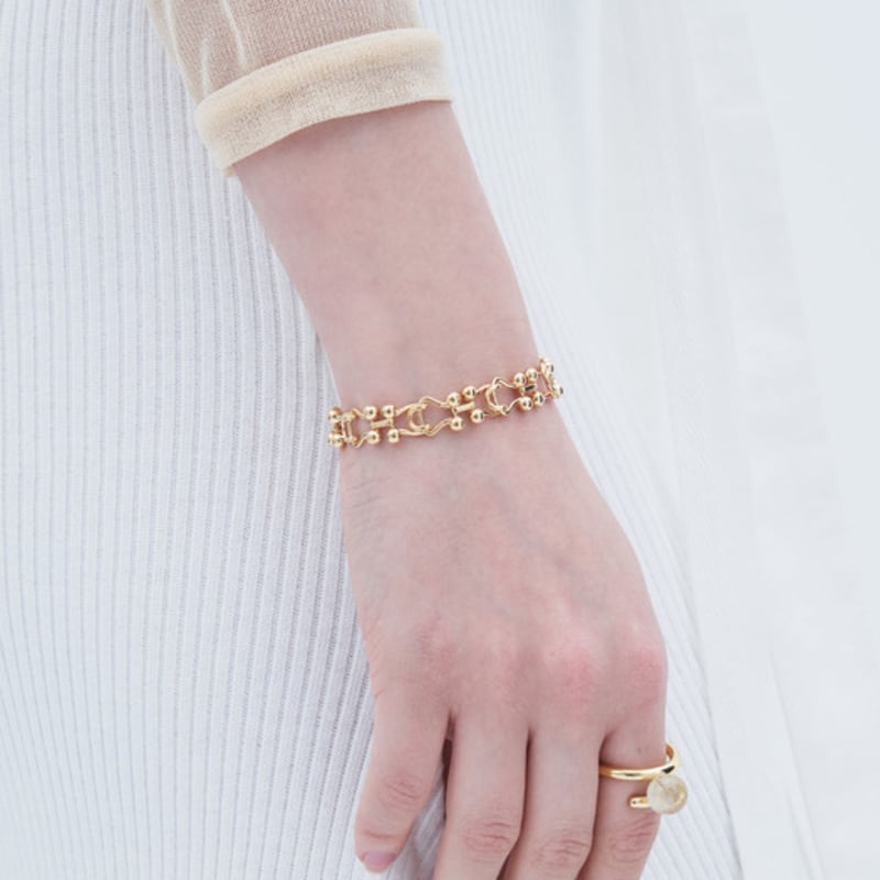 LINKY LABORATORY Hook chain B whitegold
LINKY LABORATORY Hook chain B whitegold