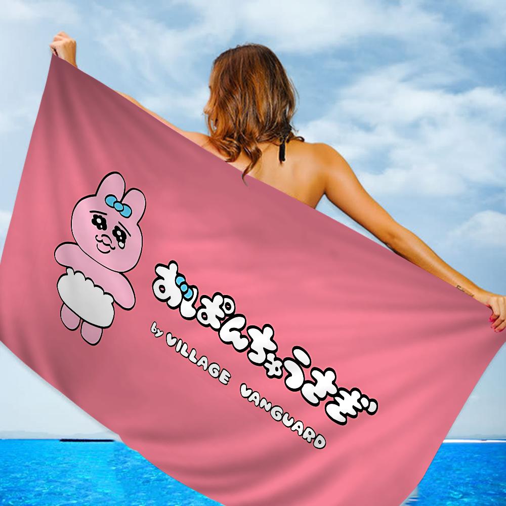 Kawaii O-Opanchu Usagi Beach Towel Cartoon Cute Summer Kids Large Bath Pool Beach Towel Microfiber Absorbent For Swimming Travel W30*H60(CM)
Kawaii O-Opanchu Usagi Beach Towel Cartoon Cute Summer Kids Large Bath Pool Beach Towel Microfiber Absorbent For Swimming Travel W30*H60(CM)