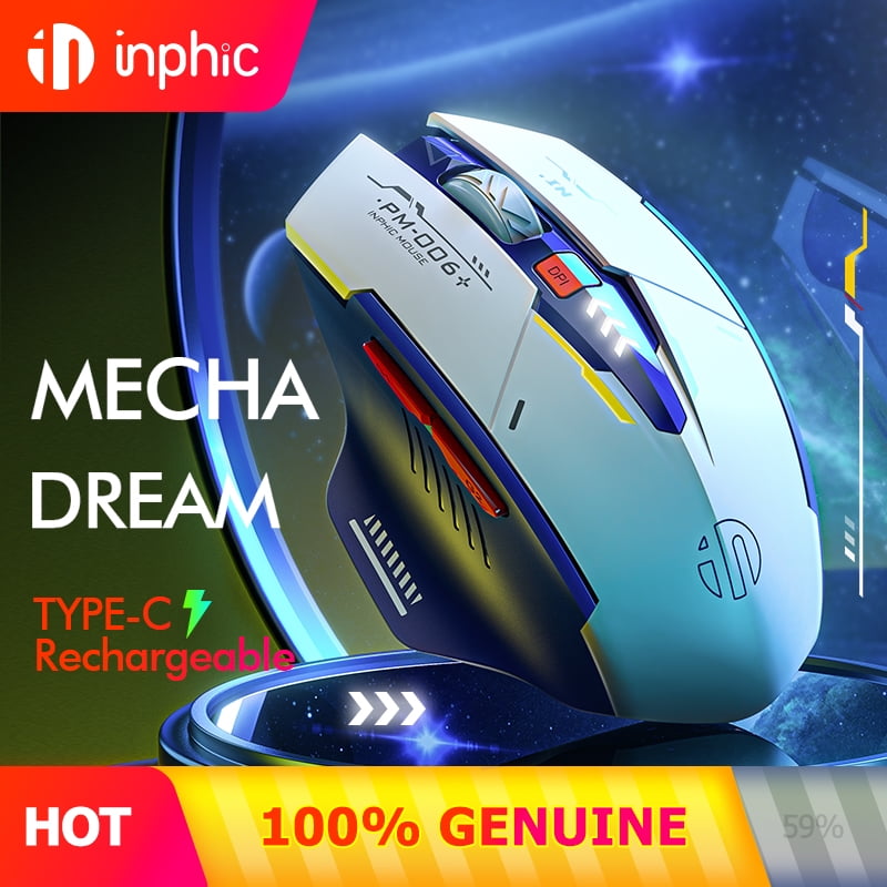 INPHIC F9 Беспроводная мышь Перезаряжаемая 700 мАч Эргономичная Бесшумная Мышь 2.4G USB-приемник Механическая игровая мышь Ноутбук Компьютер Mac MacBook
INPHIC F9 Беспроводная мышь Перезаряжаемая 700 мАч Эргономичная Бесшумная Мышь 2.4G USB-приемник Механическая игровая мышь Ноутбук Компьютер Mac MacBook