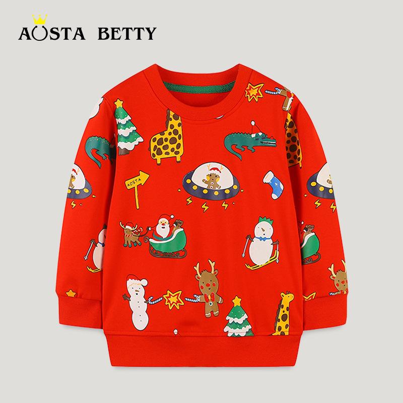 25 Autumn European & American Style Toddler Boys Cartoon Christmas Crew Neck Pullover Sweatshirt 3 Years (100 cm)
25 Autumn European & American Style Toddler Boys Cartoon Christmas Crew Neck Pullover Sweatshirt 3 Years (100 cm)