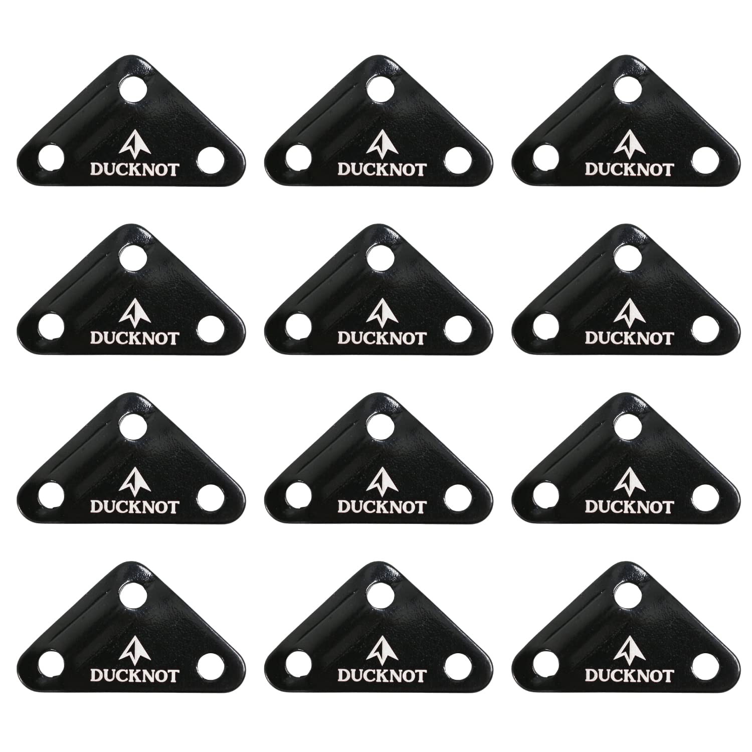 DUCKNOT Flexible Metal Fittings Set of 12 Rope Tensioner Tent Tarp Rope Length Adjustment Rope Tension чорний
DUCKNOT Flexible Metal Fittings Set of 12 Rope Tensioner Tent Tarp Rope Length Adjustment Rope Tension чорний