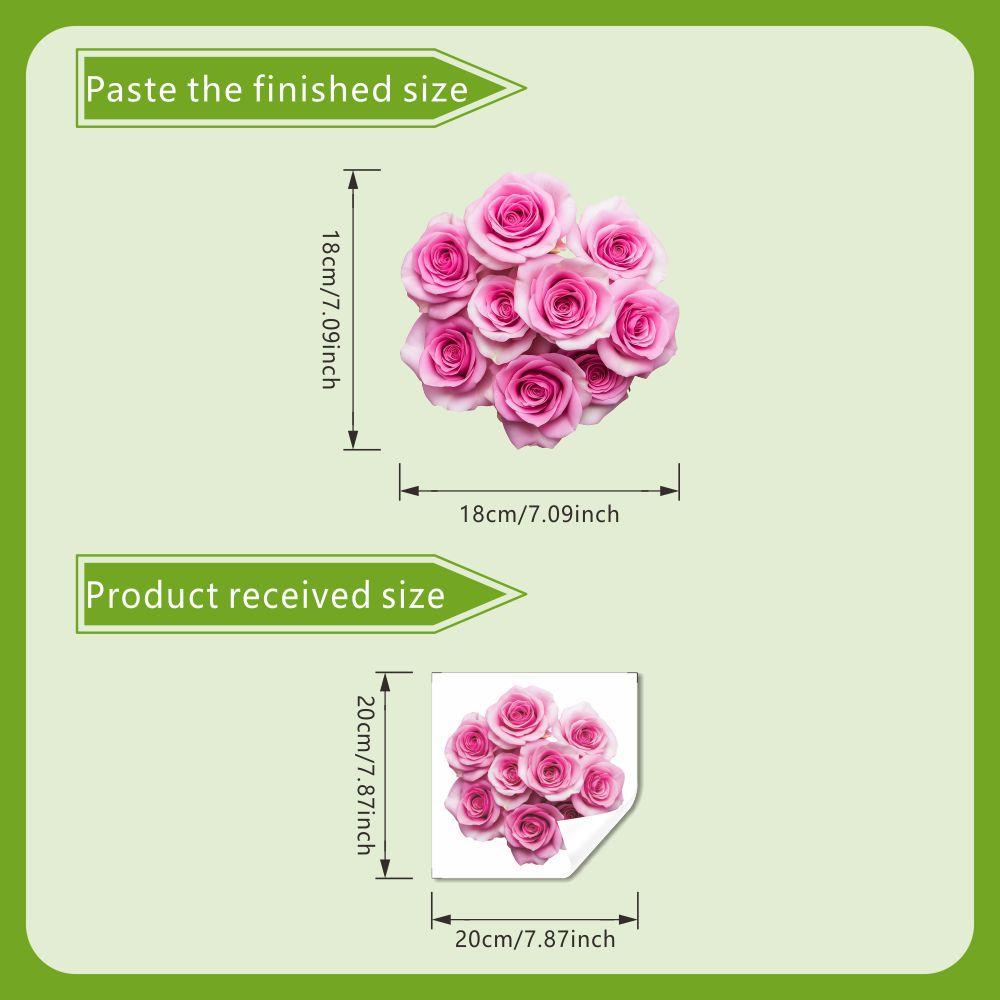Розовые Светящиеся Наклейки на Унитаз в Виде Розового Букета, Водонепроницаемые Наклейки для Украшения Ванной Комнаты, Флуоресцентные Наклейки 20*20 cm
Розовые Светящиеся Наклейки на Унитаз в Виде Розового Букета, Водонепроницаемые Наклейки для Украшения Ванной Комнаты, Флуоресцентные Наклейки 20*20 cm