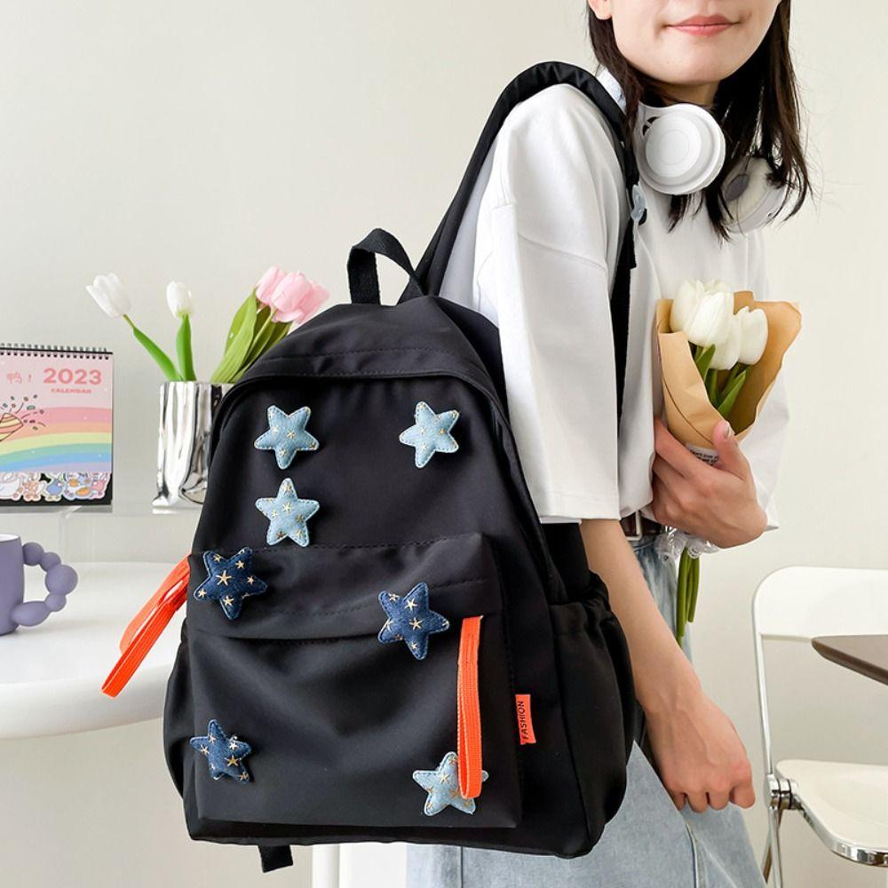 Fashion Y2K School Bag Nylon Cloth Shoulder Bag High Quality Students Backpack Travel
Fashion Y2K School Bag Nylon Cloth Shoulder Bag High Quality Students Backpack Travel